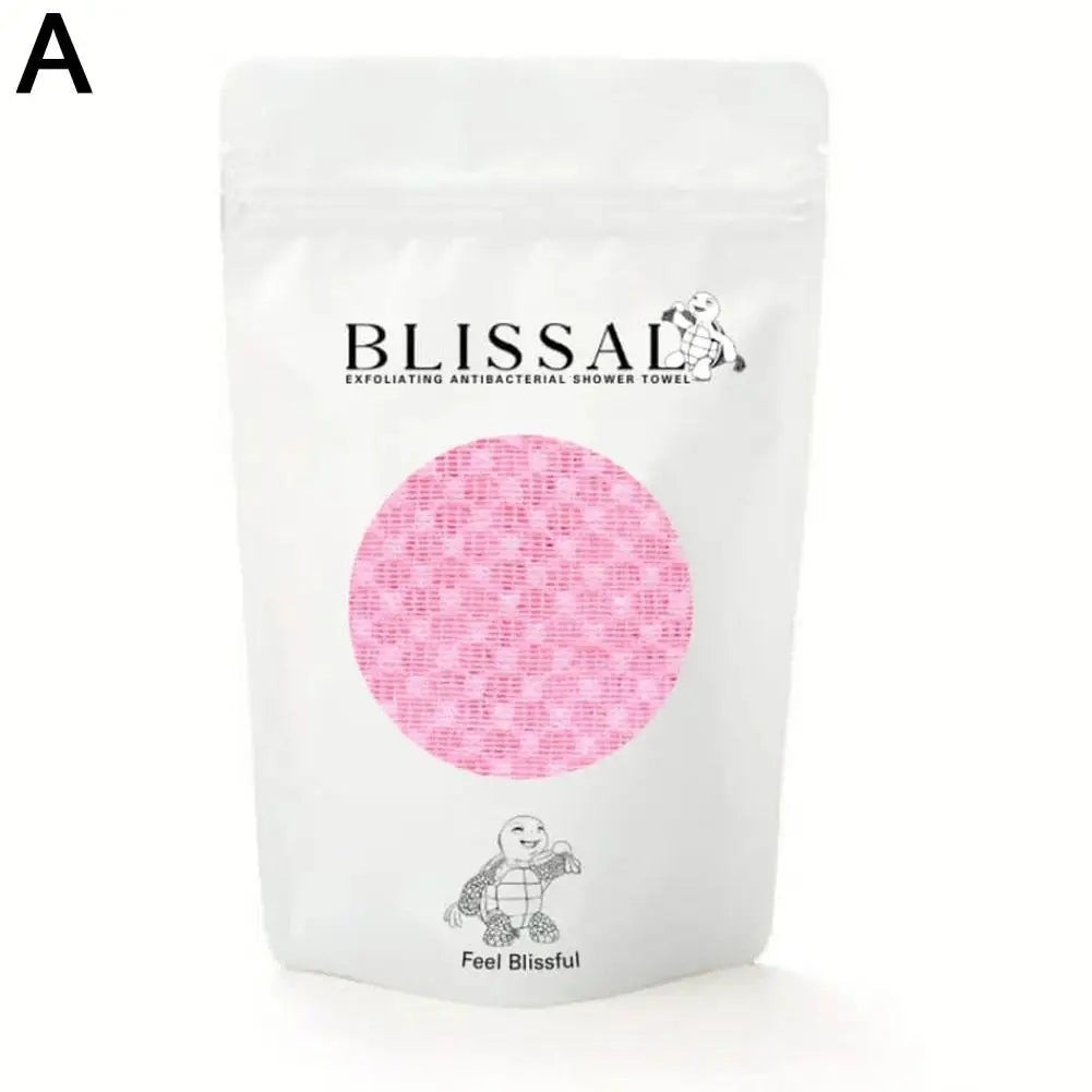 Blissali Exfoliërende Antibacteriële Douchehanddoek